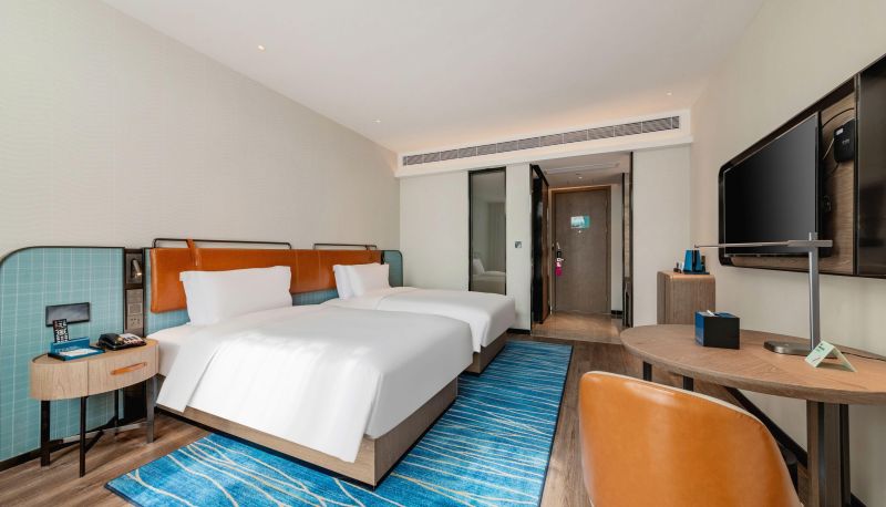 Camera con vista lago - Yishang Hotel (Wuhan Economic Development Yongwang Sports Center Store)