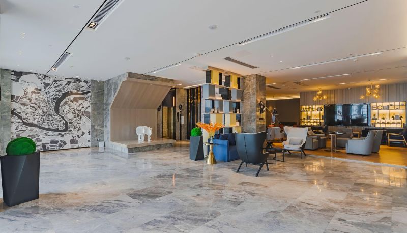 Buitenruimte van het hotel - Yishang Hotel (Heyuan Jianji Wanda Plaza Store)