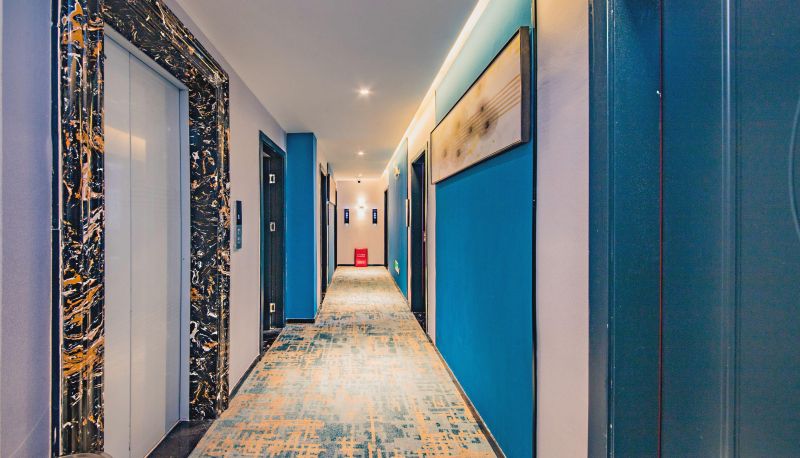 Buitenruimte van het hotel - Xunyi Qingxiang Hotel (Quantang Water Resources and Hydropower College Store)