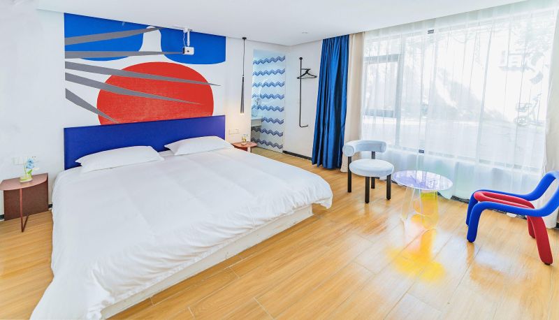 Kamer met uitzicht op zee - Amoy Saint Jo Sea View Villa