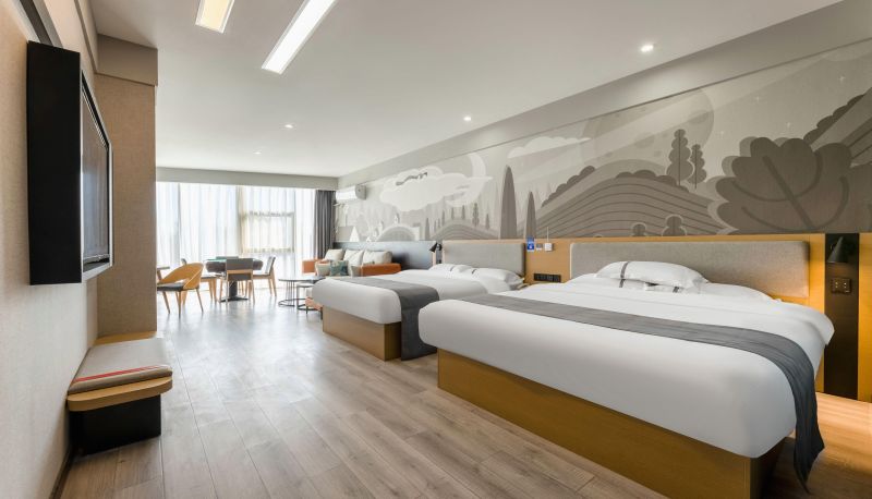 Business-Zimmer - Shangkeyou Hotel (Meijiang Convention and Exhibition Center Branch of Tianjin First Affiliated Hospital of Traditional Chinese Med