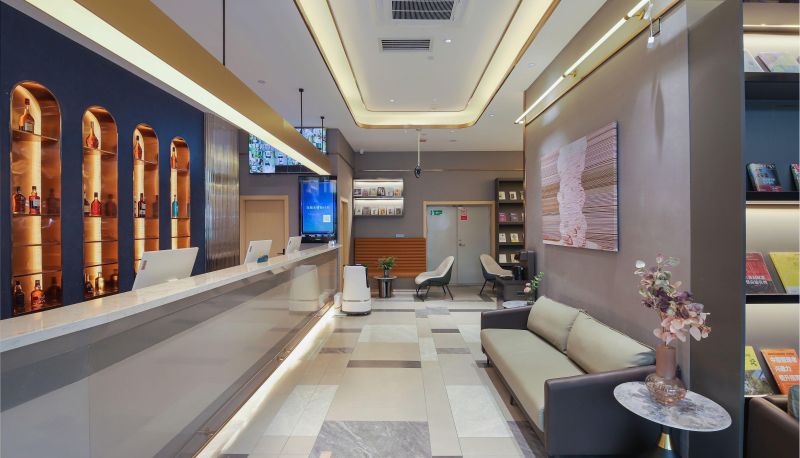 Area esterna dell'hotel - Lano Shangpin Hotel (Kuche Taikouli Night Market)