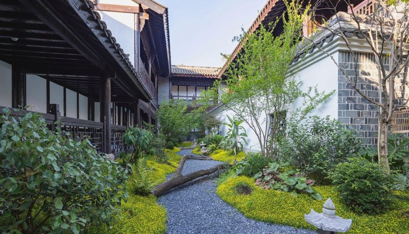 Zona exterior del hotel - Junsheng Building · Junyu Chanfeng Courtyard Resort Hotel (Tongguanyao Ancient Town Branch)