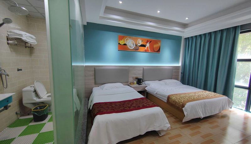 Zimmer - Kaihui Art Hotel (Wuchang Railway Station Store)