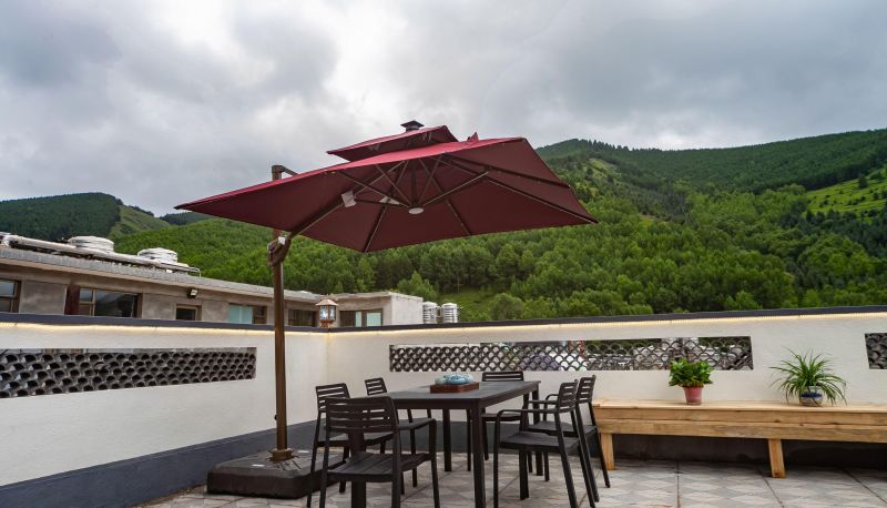 Hotel Außenbreich - Qingfeng Mingdi (Wuye Temple Store in Mount Wutai Scenic Area)