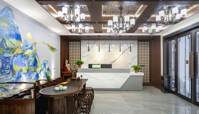 Hotel Außenbreich - Qingfeng Mingdi (Wuye Temple Store in Mount Wutai Scenic Area)