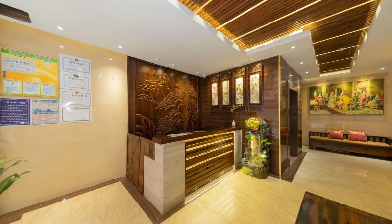 Zewnętrzna część hotelu - Harman Smart Hotel