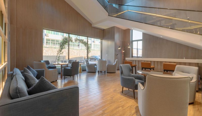 Zona exterior del hotel - Yishang Hotel (Yantai Wuzhou International Store)