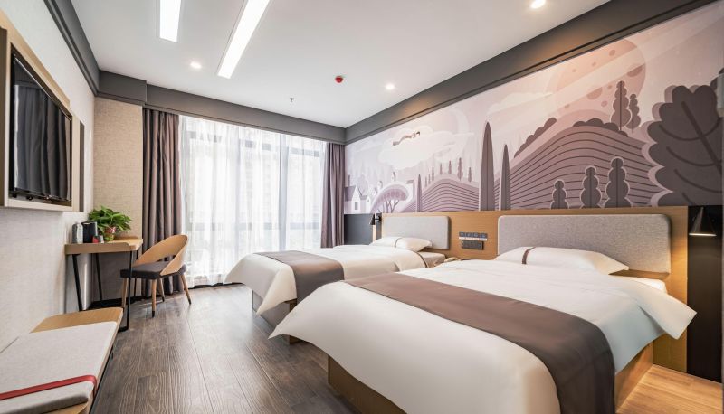 Business-Zimmer - Xi'an)  Weiyang District  North University City Shangkeyou Hotel (Weiyang Lake Branch