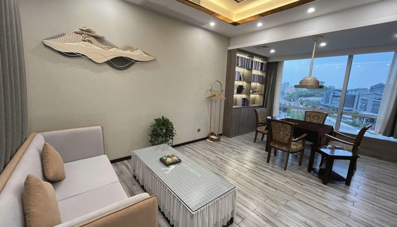 Buitenruimte van het hotel - Shanshui S Hotel (Zizhong City Maodian)