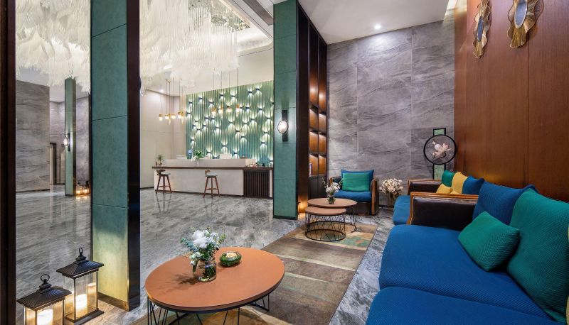 Buitenruimte van het hotel - Shanshui S Hotel (Zizhong City Maodian)