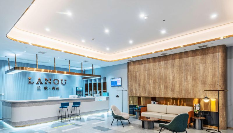 Hotel Außenbreich - Xiaogan)  Xiaonan District Lanou Shangpin Hotel (Wanda Plaza Store