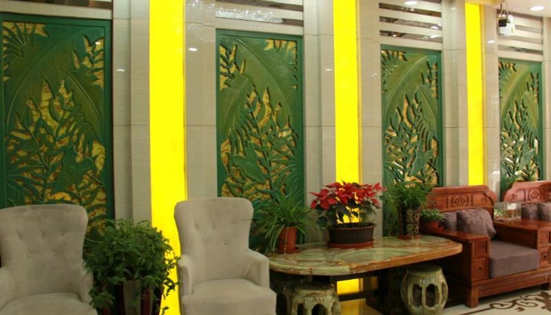 Buitenruimte van het hotel - Longqing Business Hotel