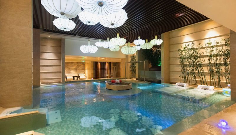 Area esterna dell'hotel - Jinchi Hot Spring Resort Hotel