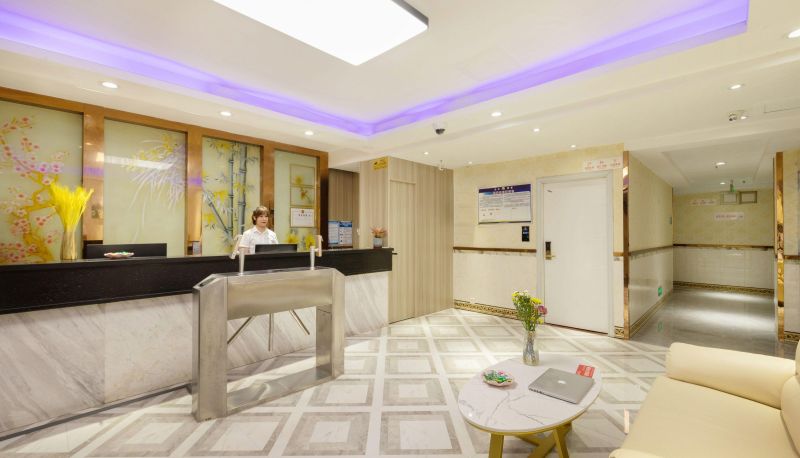 Buitenruimte van het hotel - Sainan Hotel (Guangzhou Baiyun New City Baixin Plaza Store)