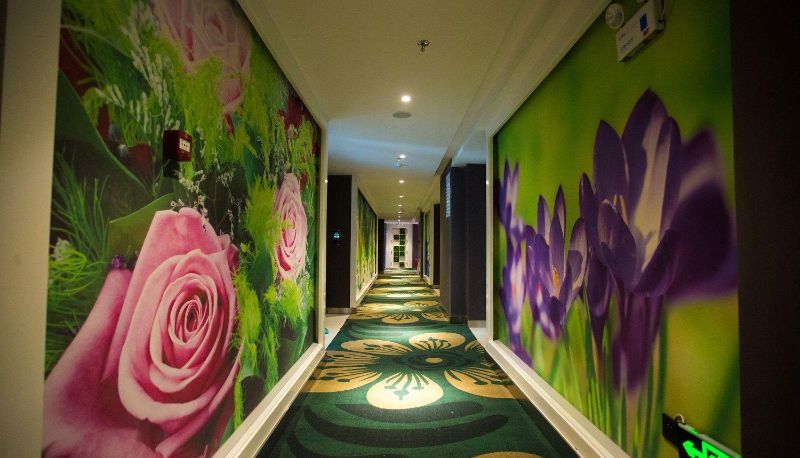 Buitenruimte van het hotel - Haiyue Boutique Hotel