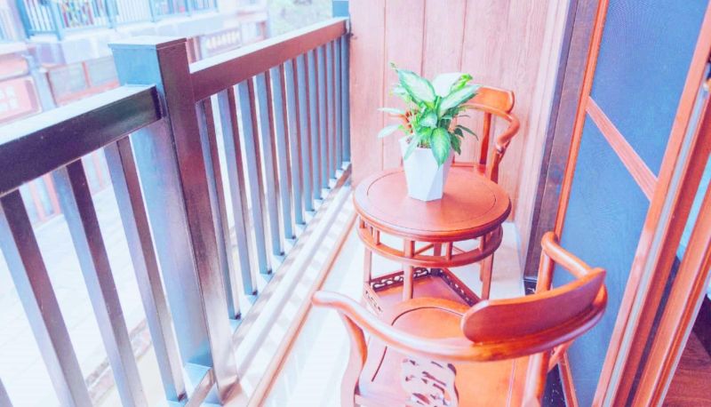 Kamer met balkon - Tiantai Leisure Villa