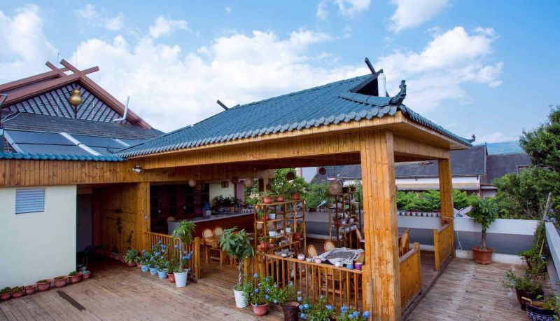 Area esterna dell'hotel - Minjiang Hotel