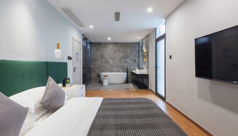 Habitación con balcón - Huandao Road) Miyu Island Resort Villa (Xitou Xiadian