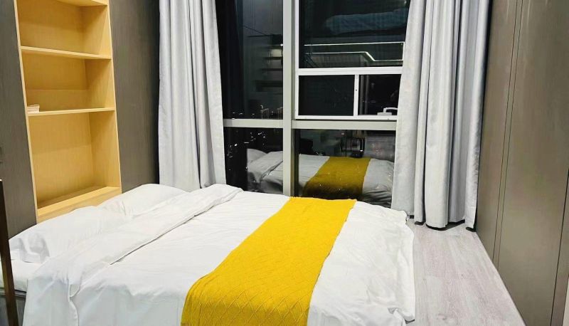 Zimmer - Maidong Family LOFT Intelligent Cinema Seaview Apartment (China Resources MixC Store)