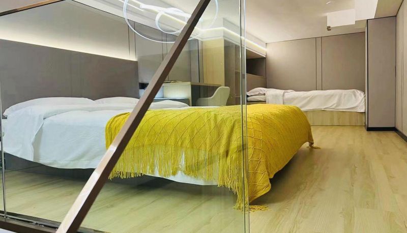 Zimmer - Maidong Family LOFT Intelligent Cinema Seaview Apartment (China Resources MixC Store)
