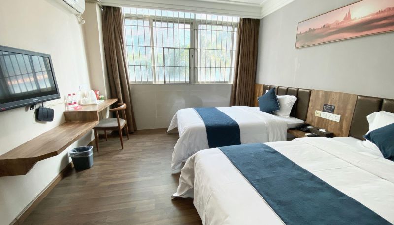 Business-Zimmer - Chenxinyuan Hotel (Shenzhen Tangkeng Subway Station Store)