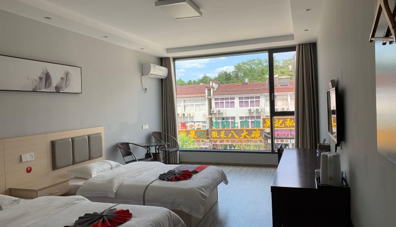 Business-Zimmer - Junyi Chain Hotel (Foguang Avenue Branch in Jiuhua Mountain Scenic Area)