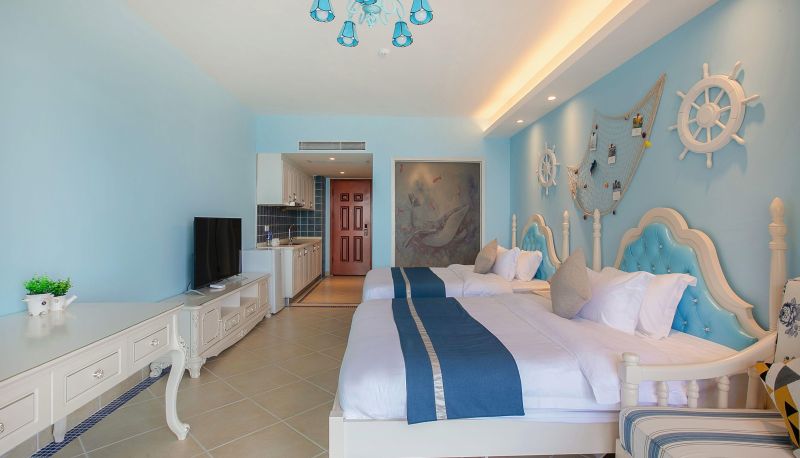 Camera con vista mare - Qinghe Blue Ocean View Hotel (Honghaiwan Phase II Store)