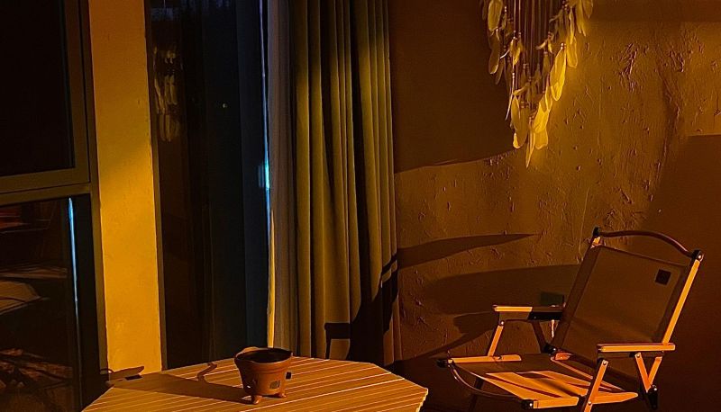 Zimmer mit Balkon - Luoxi Starry Sky Porcelain Salt Institute