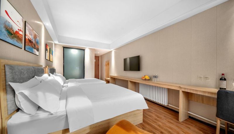 Business-Zimmer - Hegang Ruyi Boutique Hotel (New Century Plaza Branch)