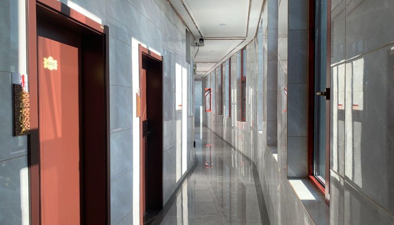 Zewnętrzna część hotelu - Hongfuyuan Hotel