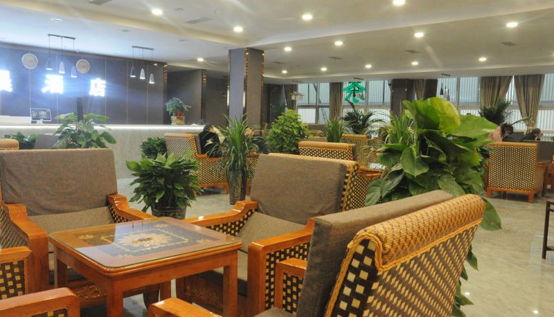 Buitenruimte van het hotel - Xinchen Hotel