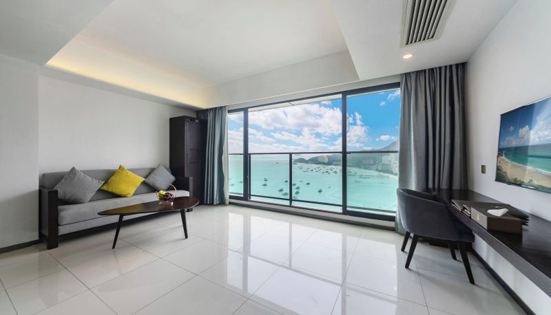 Camera con vista mare - Huizhou) Sea World · Heart Blue Bay Sunset Full Sea View Resort Hotel (Xunliao Bay Branch