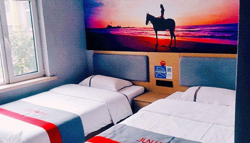Business-Zimmer - Junyi Chain Hotel (Liberation Square Branch of Fuxin Central Hospital)