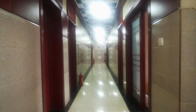 Buitenruimte van het hotel - Junyi Chain Hotel (Fuzhou Railway Station Store)