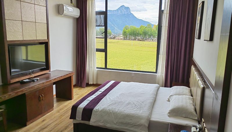 Camera con vista montagna - Wanglan Spring Hotel
