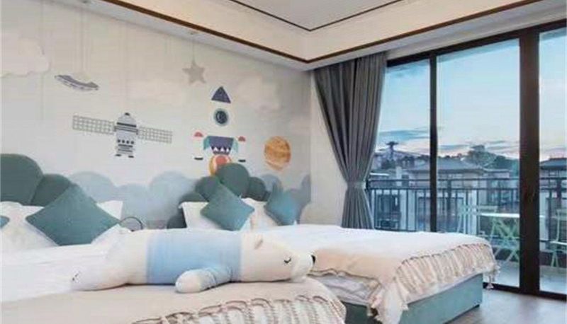 Business-Zimmer - Tongyue Hot Spring Resort Villa (Foshan Midea Luhu Store)