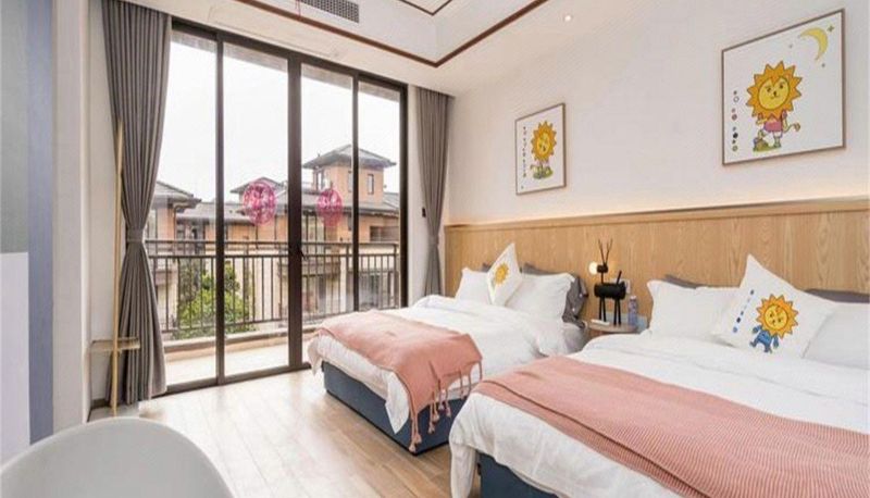 Chambre Business - Tongyue Hot Spring Resort Villa (Foshan Midea Luhu Store)