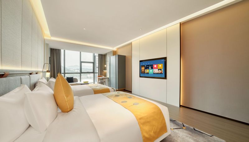 Zimmer mit Flussblick - Jiangshan Yixili Hotel