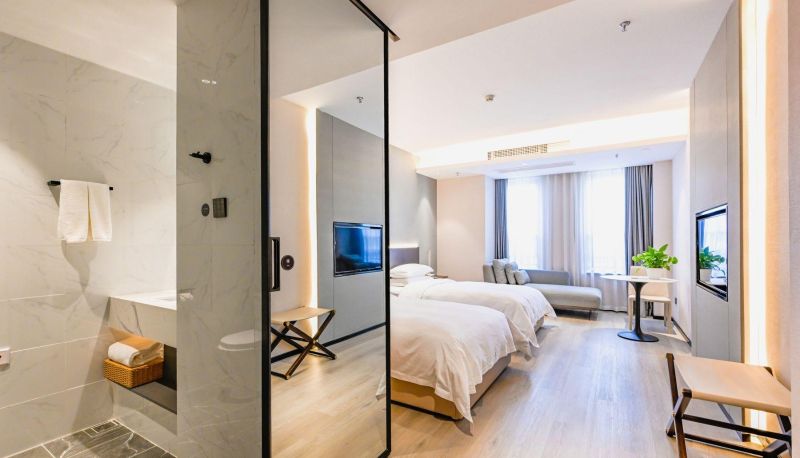 Zimmer mit Bergblick - Changxing Zhejiang Energy Industrial Park Radisson Weijia Hotel