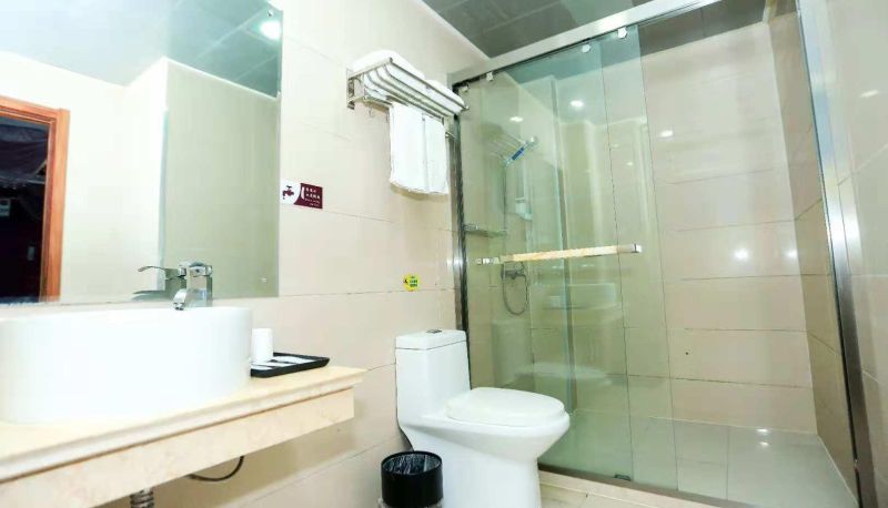 Zimmer - Huai'an) Gemeng Hotel (Cherry Blossom Garden Branch of RT-Mart in Huaiyin District