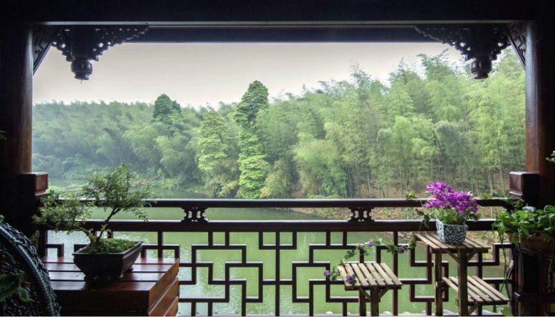 Pokój z widokiem na morze - Chenjia Courtyard Peninsula Courtyard Hotel