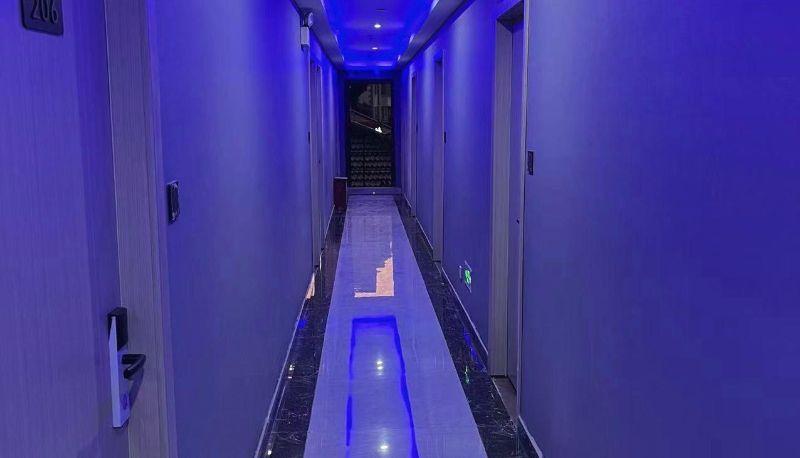Buitenruimte van het hotel - Yueju Hotel (Shanghai Anting Subway Station Store)