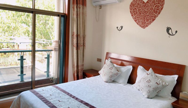 Pokój z balkonem - Haitian first-line vacation villa (Zhujiajian Scenic Area Branch)
