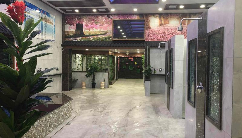 Area esterna dell'hotel - Jinshuihe Business Club