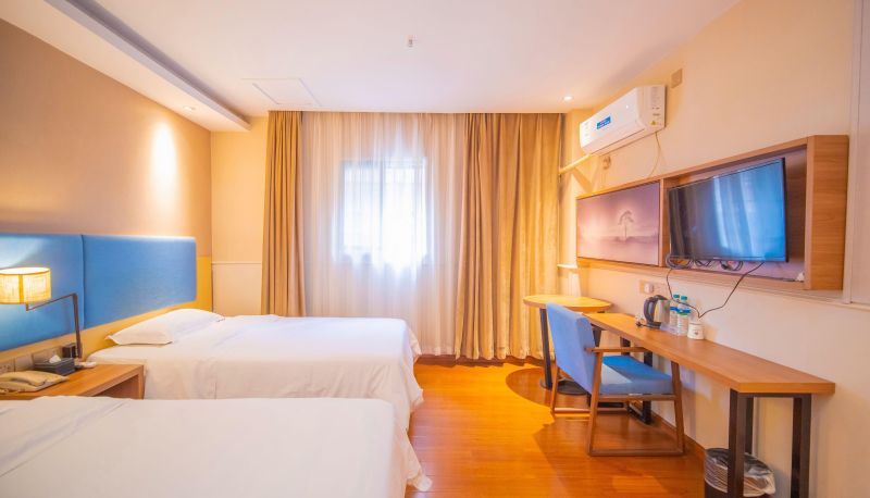 Business-Zimmer - Jingtu Hotel (Wuhan Hanzheng Street Wusheng Road Subway Station Store)