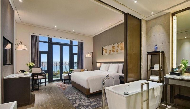 Pokój z widokiem na morze - Qingdao rongchuang shibaige Hotel