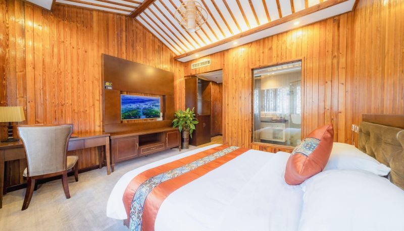 Zimmer mit Bergblick - Hengyuan Spring Hotel (Tianniang Scenic Area Branch)