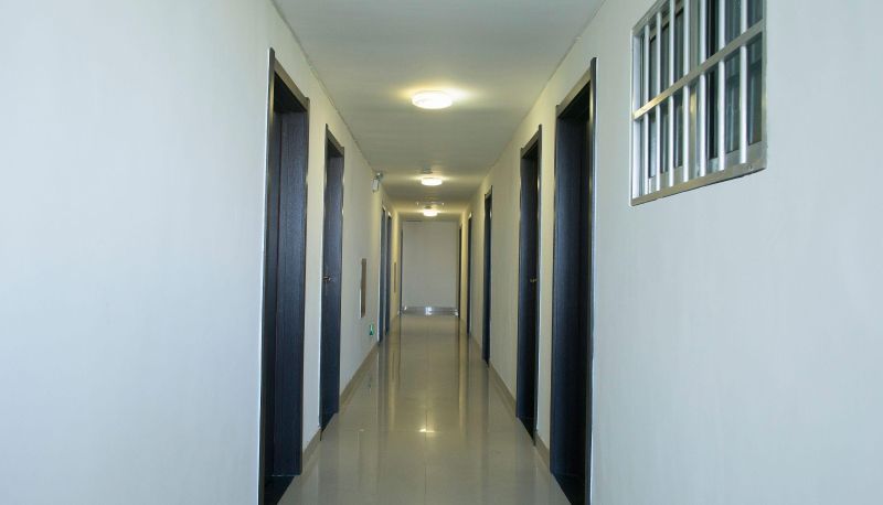 Zewnętrzna część hotelu - Orange Hotel