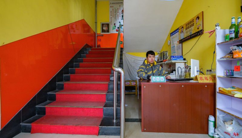 Zewnętrzna część hotelu - Orange Hotel